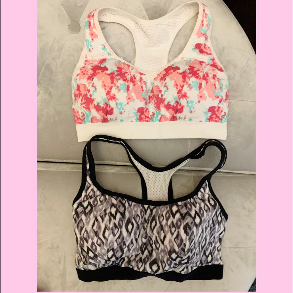 Half Moon padded workout bras by Modern Movement